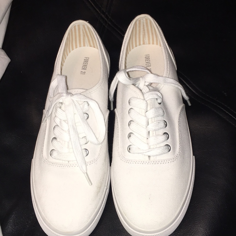 Forever 21 white sneakers brand new